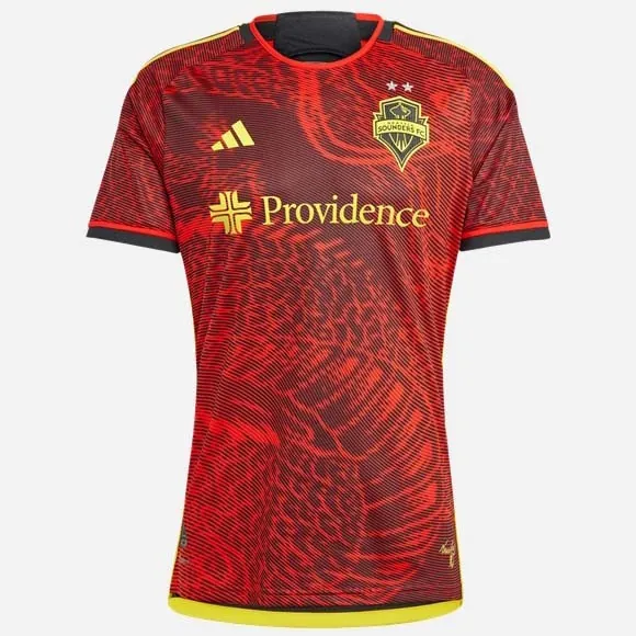 Camiseta Seattle Sounders Replica Segunda Ropa 2023/24 Reserva este preciaso prodigioso