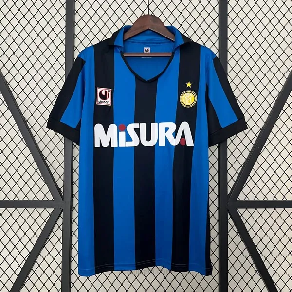 Camiseta Inter Milan Replica Primera Ropa Retro 1990 1991 ¡¡Vaya liquidación, benefíciate!