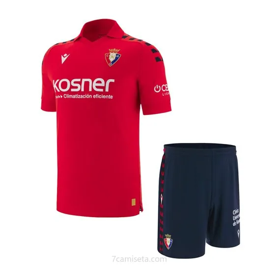Camiseta CA Osasuna Replica Primera Ropa Niño 2025/26 Aprovéchala ya antes de que se acabe