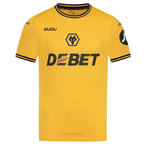 Camiseta Wolves Replica Primera Ropa 2024/25 Rebaja, dispara