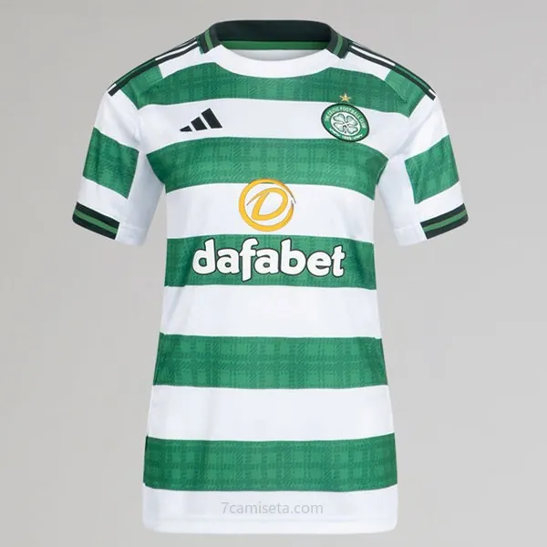 Camiseta Celtic Replica Primera Ropa Mujer 2025/26 Razonable saldo, adquiere de colección