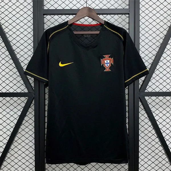 Camiseta Portugal Replica Segunda Ropa Retro 2006 ¡¡Cómo barato saldo con devolución gratis!