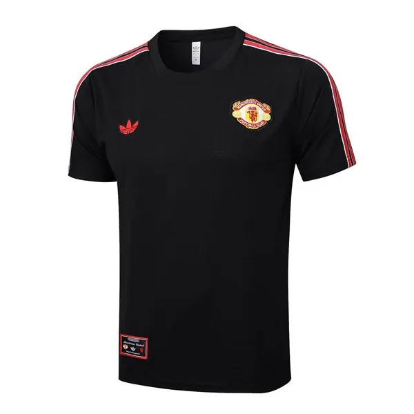 Camiseta Entrenamiento Manchester United 2025/26 Negro 3 ¡¡Qué alucinante oferta de fábrica!