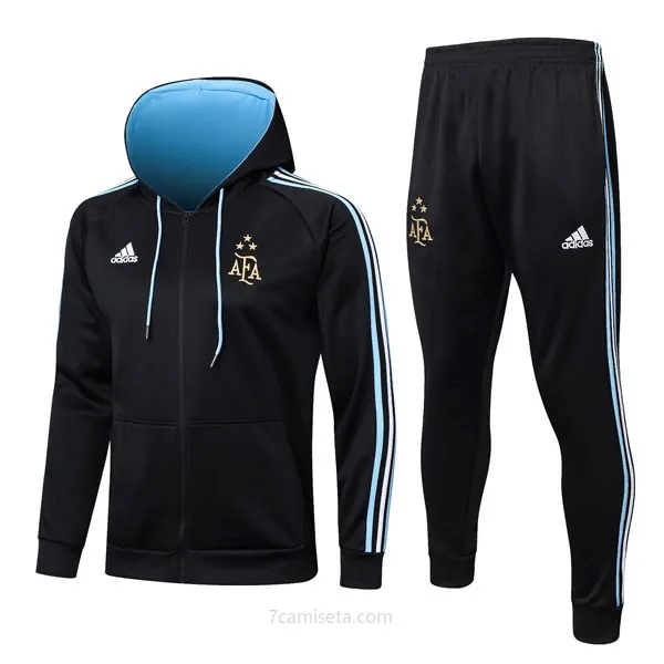 Chandal Con Capucha Argentina 2022/23 Negro Llévatelo por tiempo limitado