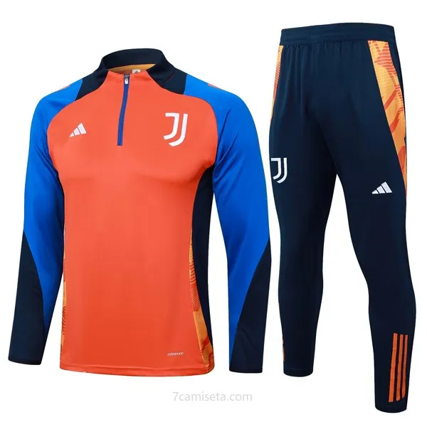 Sudadera De Training Juventus 2024/25 Naranja Azul 3 Razonable saldo, hazte con él en toda la red