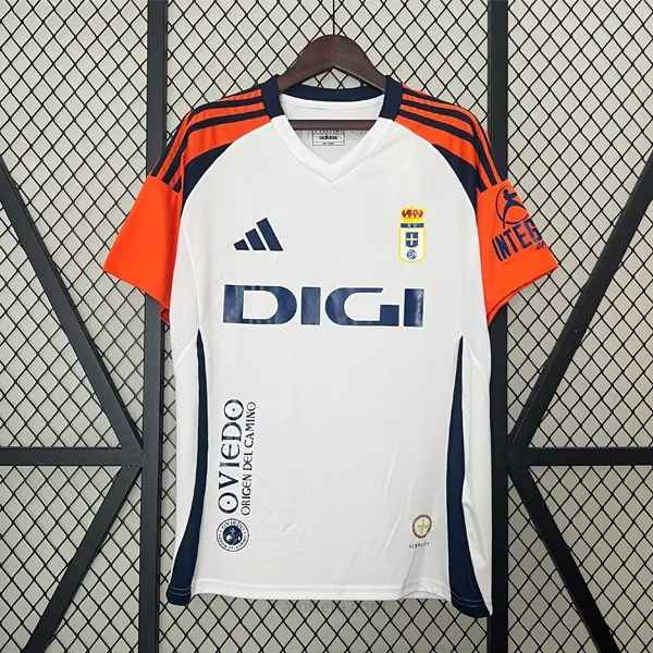 Camiseta Real Oviedo Replica Segunda Ropa 2024/25 Agarra este ganga simbólico