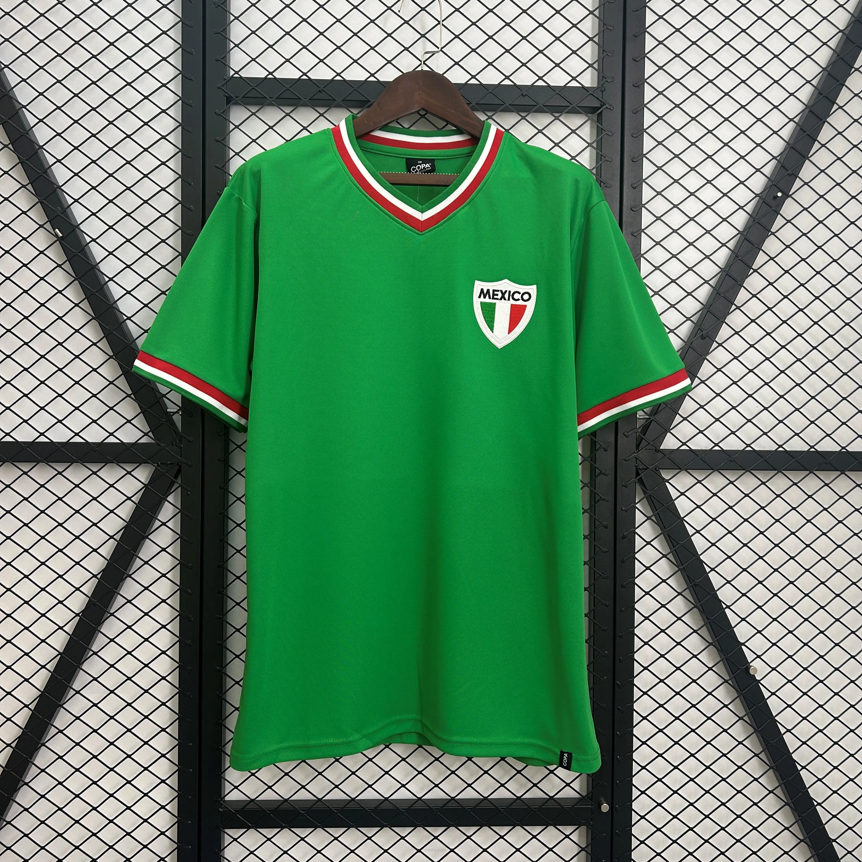Camiseta Mexico Replica Primera Ropa Retro 1970 ¡¡Vaya rebajón, date prisa!