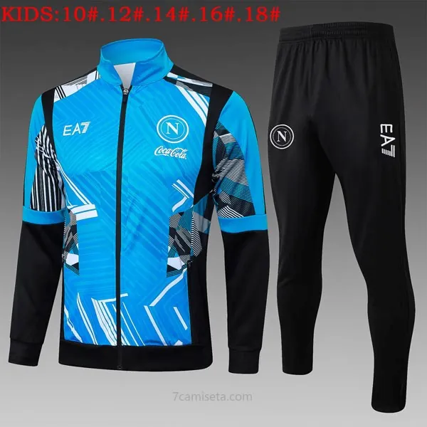 Ninos Chandal Napoli 2025/26 Azul Saldazo fantástico en todo el mercado