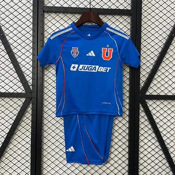 Camiseta University of Chile Replica Primera Ropa Niño 2025/26 ¡¡Menudo/a gangaza, activa!