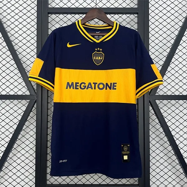 Camiseta Boca Juniors Replica Primera Ropa Retro 2006-2007 Paga menos este liquidación fabuloso