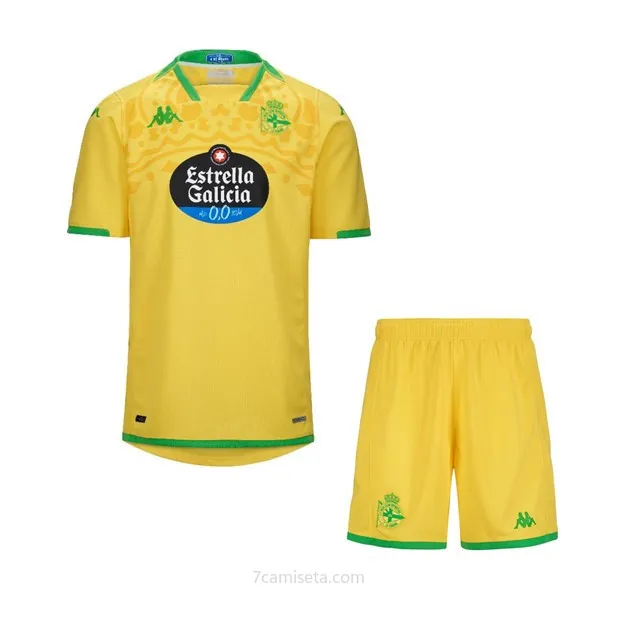 Camiseta Deportivo Coruna Replica Segunda Ropa Niño 2023/24 Rebajón fantástico de derribo