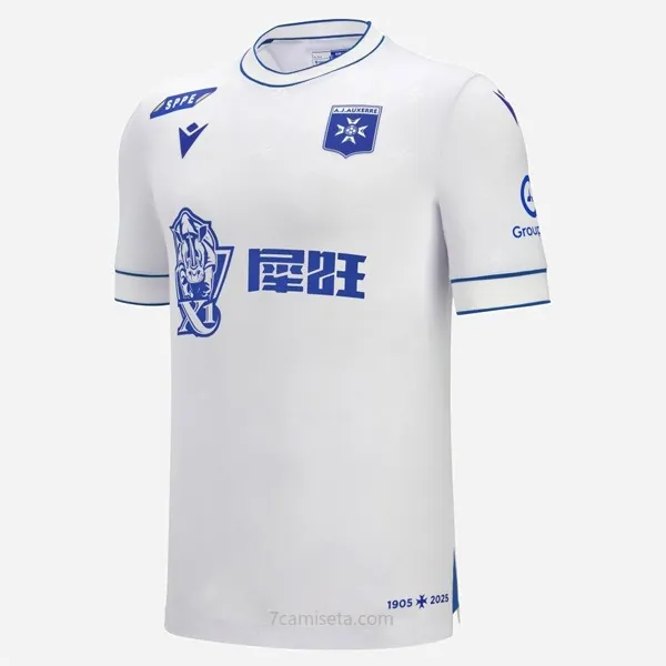 Camiseta AJ Auxerre Replica Primera Ropa 2025/26 Date prisa solo hoy