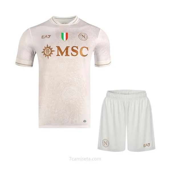 Camiseta Napoli Replica Segunda Ropa Niño 2025/26 ¿¡Ni te imaginas bicoca?