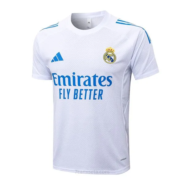 Camiseta Entrenamiento Real Madrid 2025/26 Blanco 5 Agarra de la temporada