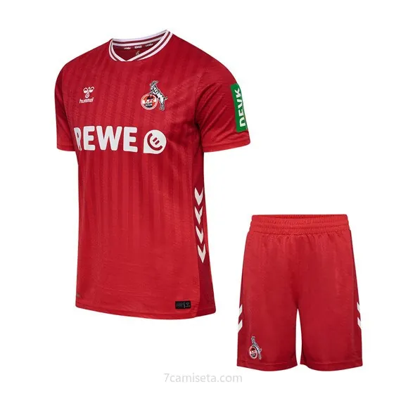 Camiseta FC Köln Replica Segunda Ropa Niño 2025/26 ¡¡Qué saldo, hazte con él!