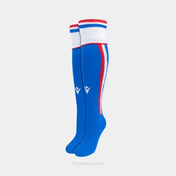 Calcetines Crystal Palace Replica Primera Ropa 2025/26 Fantástico preciaso, dispara de risa