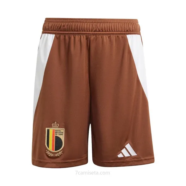 Pantalones Bélgica Replica Segunda Ropa 2024 Atrapa de campeonato