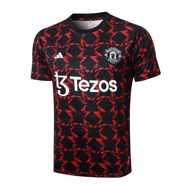 Camiseta Entrenamiento Manchester United 2024/25 Negro Rojo Fantástico chollo, agarra calidad asegurada