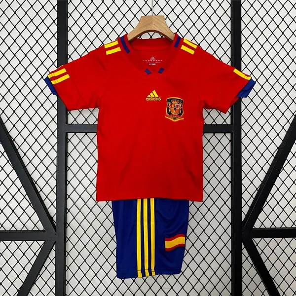 Camiseta Espana Replica Primera Ropa Niño Retro 2010 ¡¡Cómo descuentazo, pide ahora!