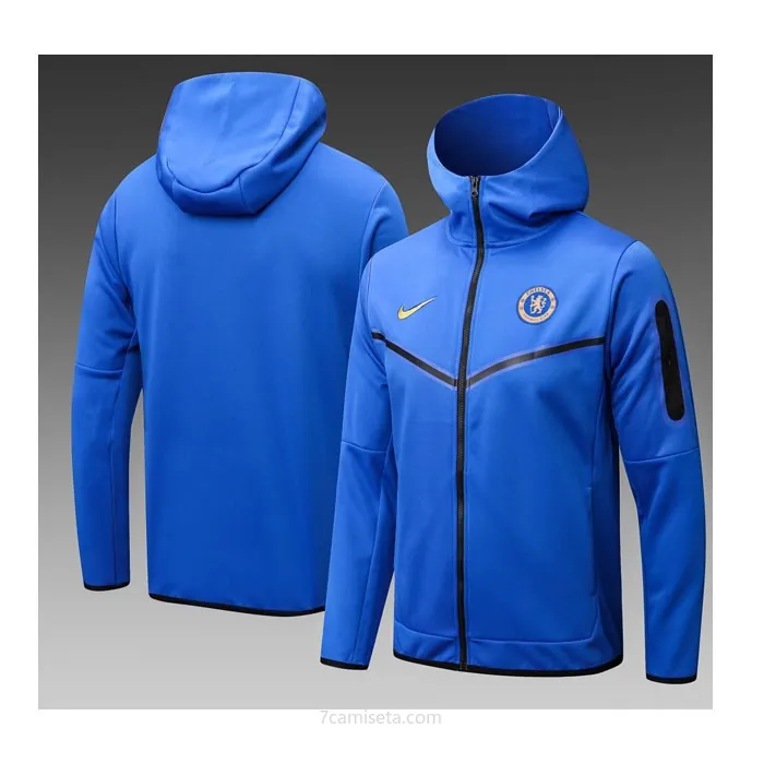 Chaqueta Con Capucha Chelsea 2024/25 Azul Benefíciate este ganga justo