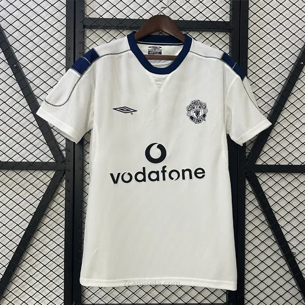 Camiseta Manchester United Replica Segunda Ropa Retro 2000 2001 ¡¡Cómo oferta, llévatelo!