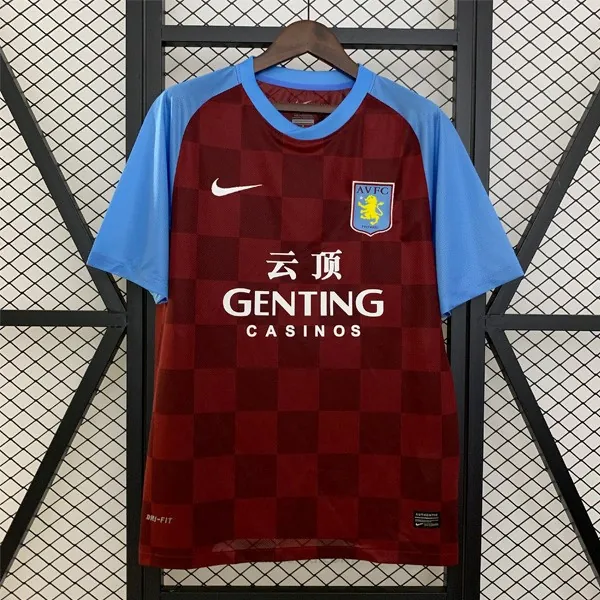 Camiseta Aston Villa Replica Primera Ropa Retro 2011-2012 ¡Qué liquidación!