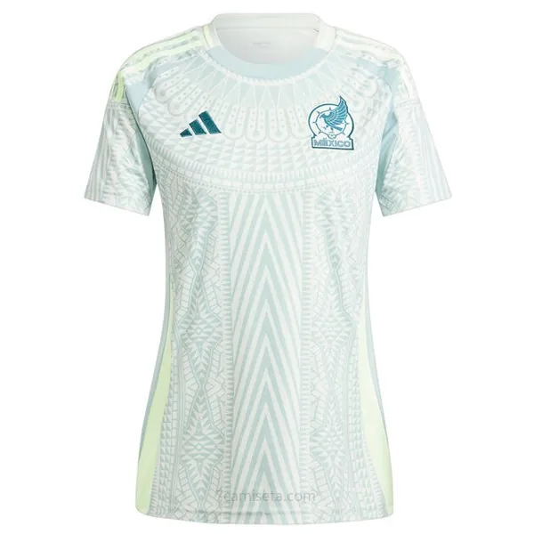 Camiseta México Replica Segunda Ropa Mujer 2024 Benefíciate este ganga extraordinario