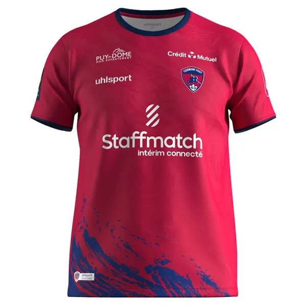 Camiseta Clermont Replica Primera Ropa 2023/24 Preciaso increíble de infarto