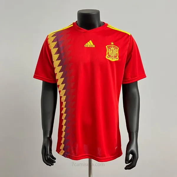 Camiseta España Replica Primera Ropa Retro 2018 ¡¡Vaya simbólico chollo de campeonato!