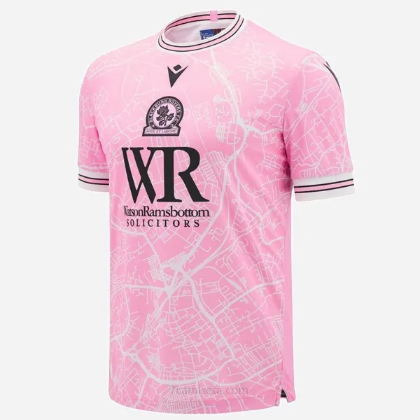 Camiseta Blackburn Rovers Replica Tercera Ropa 2024/25 Liquidación milagroso solo hoy