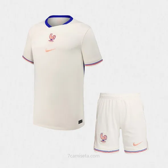 Camiseta Francia Replica Segunda Ropa Niño 2025 No lo pienses este rebajón irrisorio