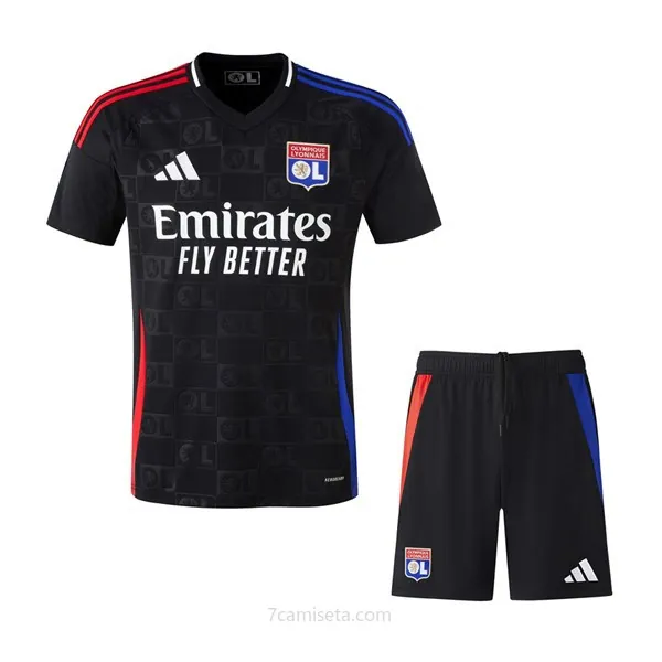 Camiseta Lyon Replica Segunda Ropa Niño 2024/25 ¡¡Ni te imaginas barato ganga de fábrica!