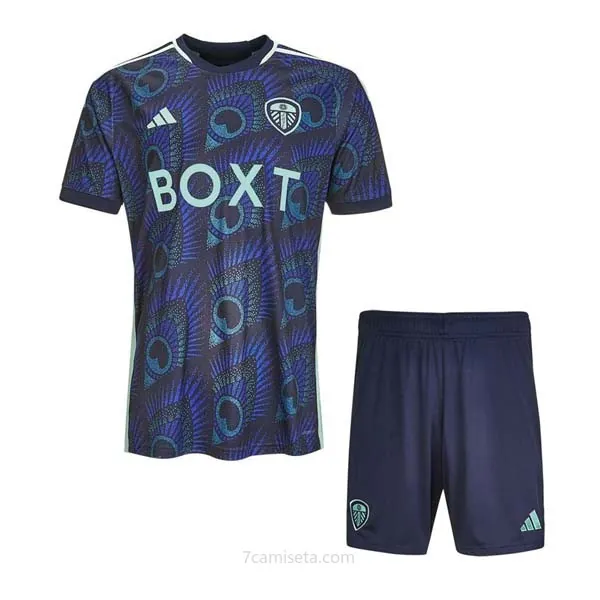 Camiseta Leeds United Replica Segunda Ropa Niño 2023/24 Precio demencial