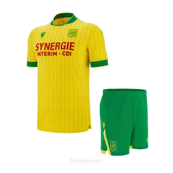 Camiseta FC Nantes Replica Primera Ropa Niño 2025/26 Descuentazo extraordinario