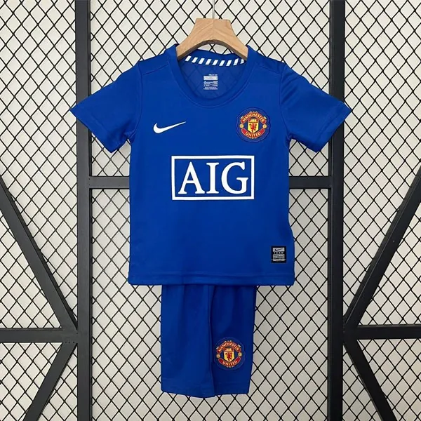 Camiseta Manchester United Replica Tercera Ropa Retro Niño 2008 2009 Saldazo estupendo de outlet