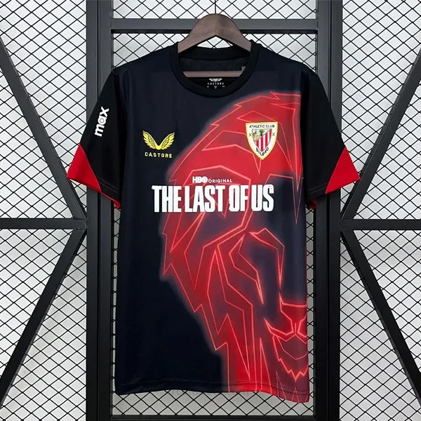 Camiseta Athletic Bilbao Special Edition 2025/26 Negro Rojo ¡¡Ni te imaginas rebajón, no lo dejes escapar!