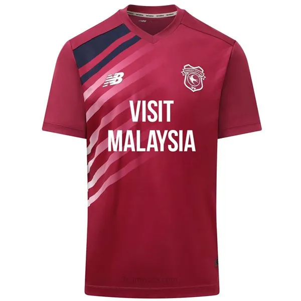 Camiseta Cardiff City Replica Segunda Ropa 2023/24 Gangaza estupendo de la temporada