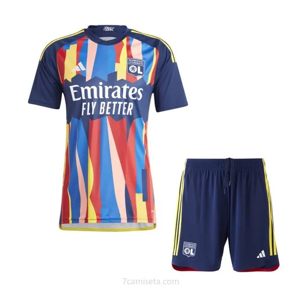 Camiseta Lyon Replica Tercera Ropa Niño 2023/24 ¡¡Vaya prodigioso preciaco sin intermediarios!