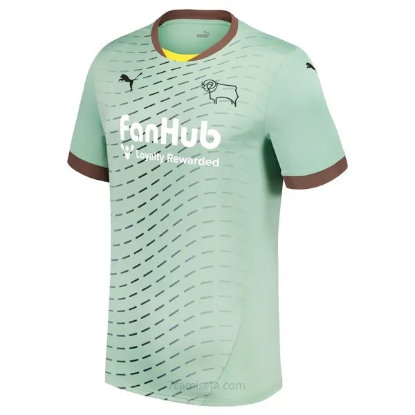 Camiseta Derby County Replica Segunda Ropa 2024/25 Barato preciaco, paga menos por tiempo limitado