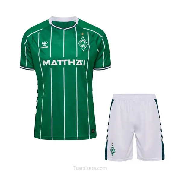 Camiseta Werder Bremen Replica Primera Ropa Niño 2025/26 ¡¡Vaya oferta, dispara!