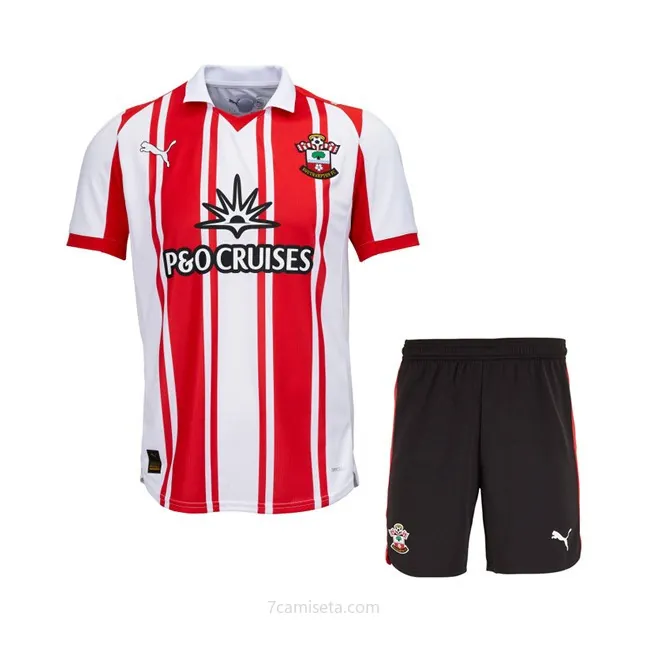 Camiseta Southampton Replica Primera Ropa Niño 2025/26 Preciaso bestial