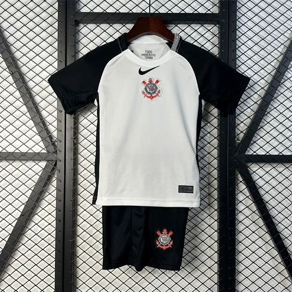 Camiseta Corinthians Replica Primera Ropa Niño 2025/26 Agarra este ahorro transparente