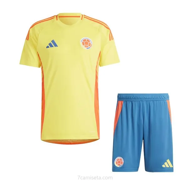 Camiseta Columbia Replica Primera Ropa Niño 2024 Ahorro excelente