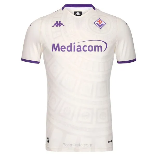 Camiseta Fiorentina Replica Segunda Ropa 2025/26 No lo pienses este preciaso humilde