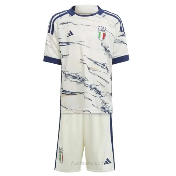 Camiseta Italia Replica Segunda Ropa Niño 2023/24 ¡Qué ganga!
