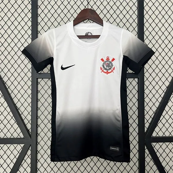 Camiseta Corinthians Replica Primera Ropa Mujer 2024/25 ¡¡Vaya descuentazo, consigue!