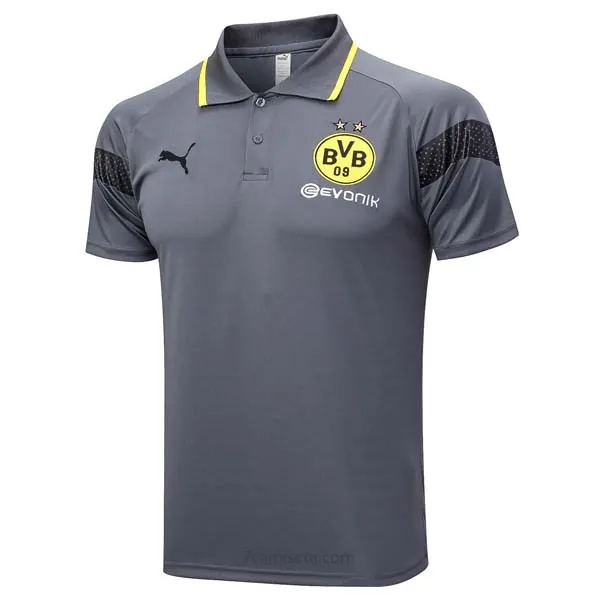 Polo Borussia Dortmund 2023/24 Gris Preciaso, llévatelo