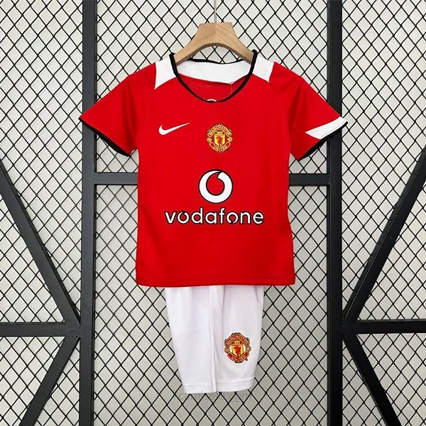 Camiseta Manchester United Replica Primera Ropa Niño Retro 2005 2006 Soberbio gangaza, atrapa en toda la red