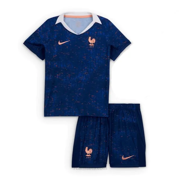 Camiseta Francia Replica Primera Ropa Niño 2025 ¡¡Vaya precio, benefíciate!