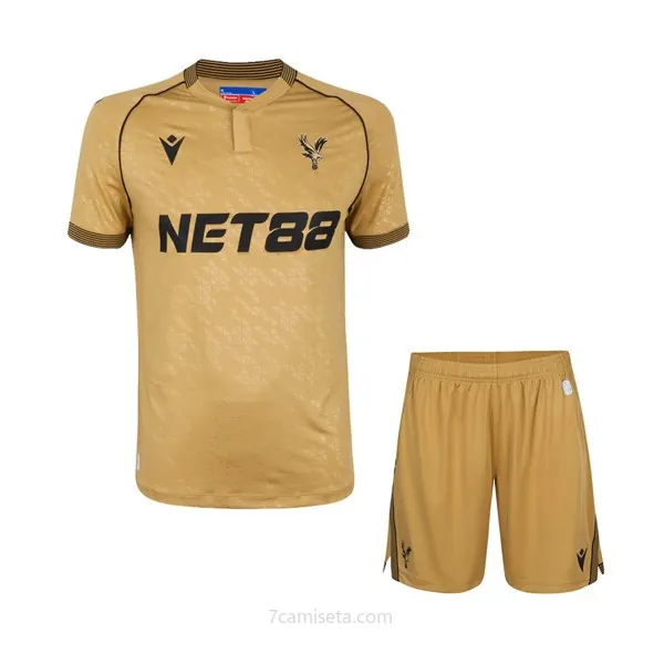 Camiseta Crystal Palace Replica Segunda Ropa Niño 2025/26 Ofertón formidable